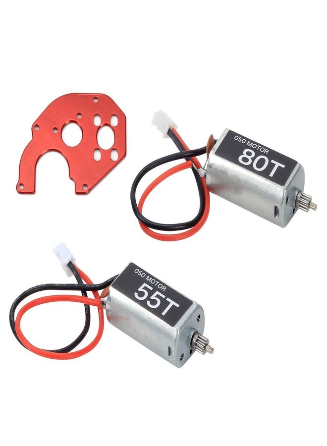 RCAWD 050 Brushed 55T Motor and 80T Motor for 1/24 Scx24 Deadbolt Chevrolet Wrangler Gladiator Bronco Crawlers Upgrade Parts - Image 1